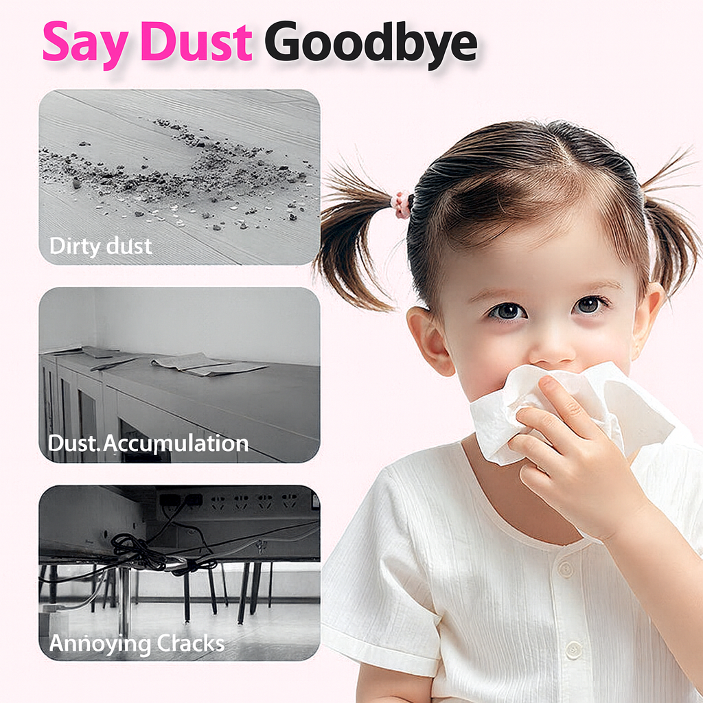 Foldable & Washable Duster for Surface Cleaning