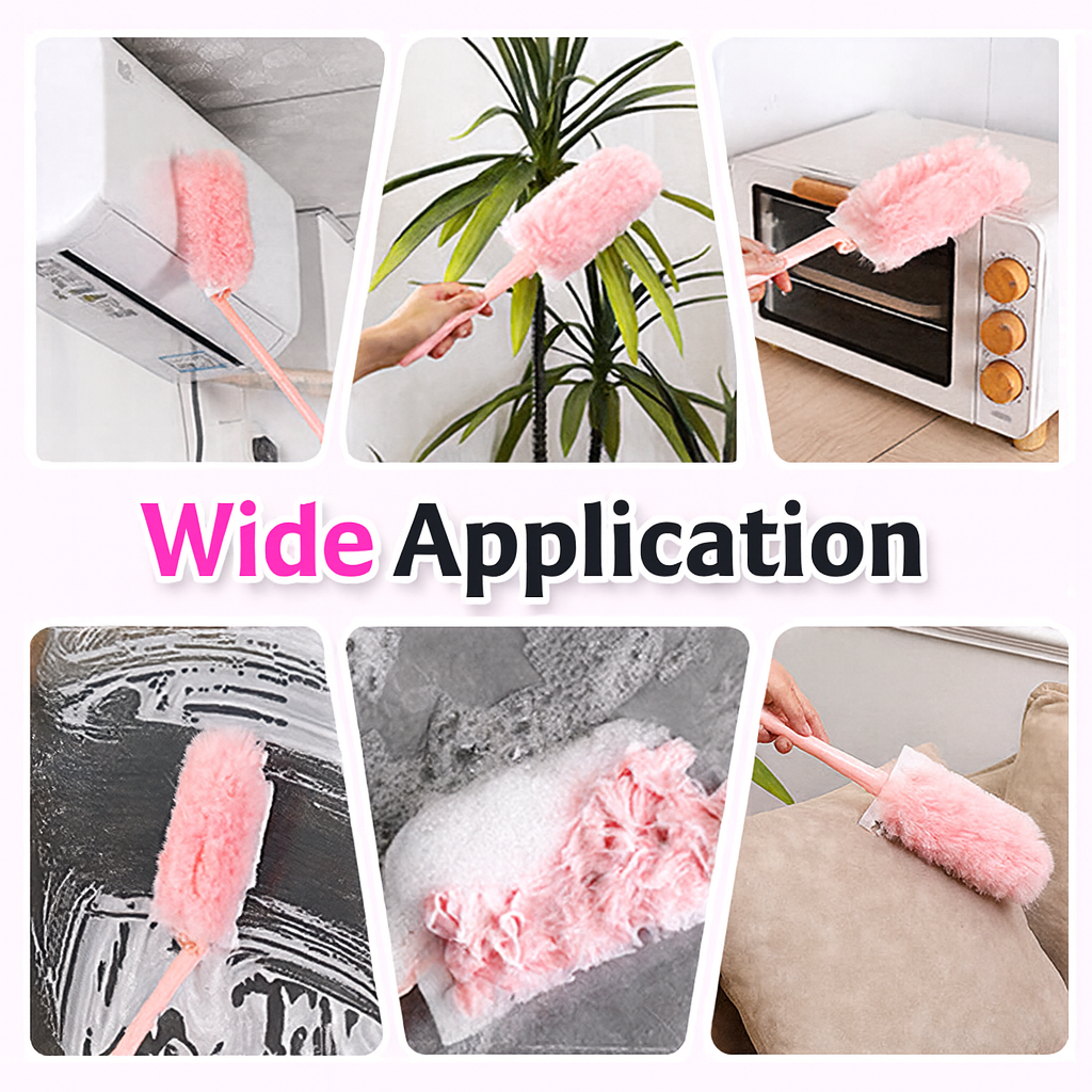 Foldable & Washable Duster for Surface Cleaning