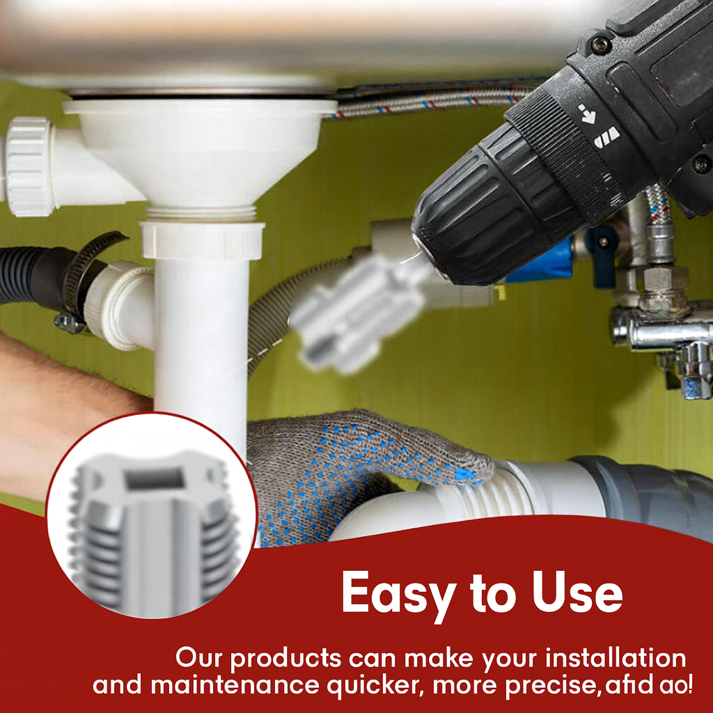 Internal & External Threading Tool for PVC Pipes