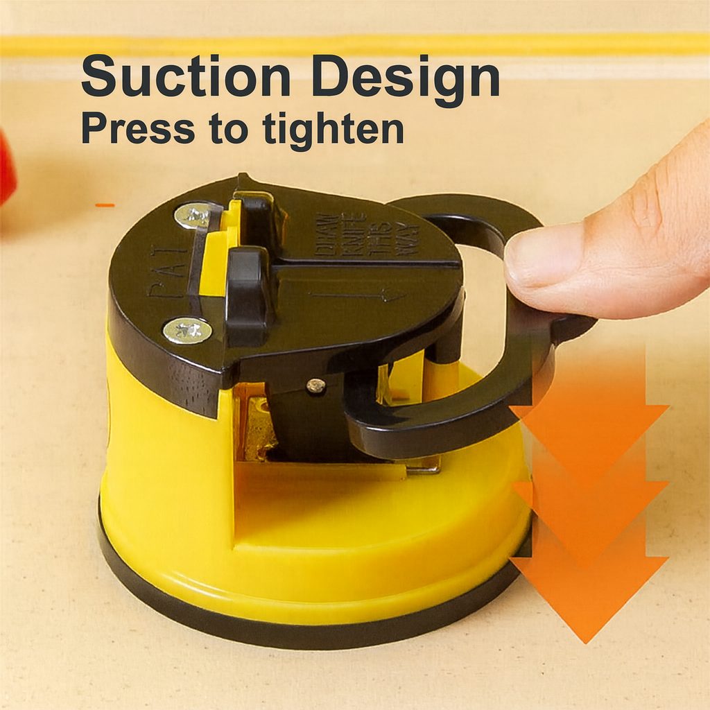 Mini Knife Sharpener with Suction Cup – Compact & Safe Sharpening