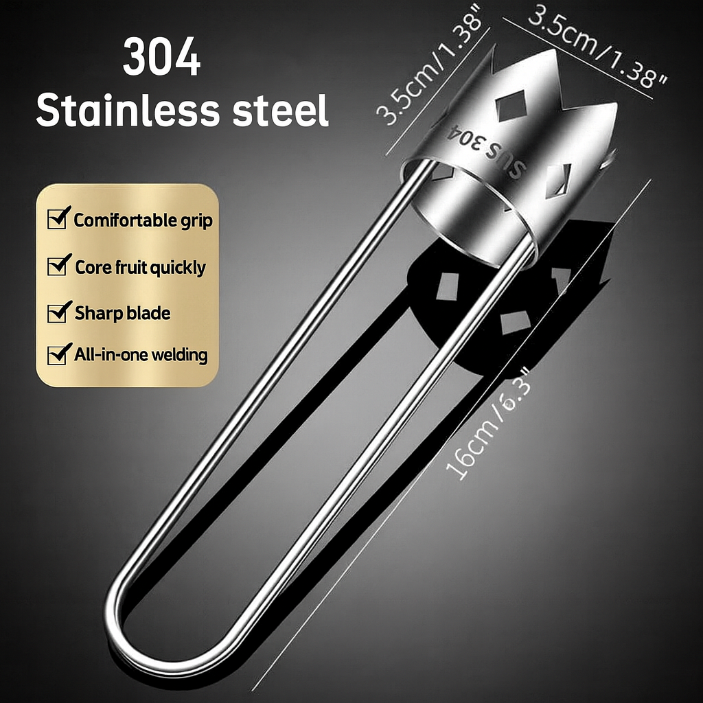 Universal Stainless Steel Pitter – For Quick & Easy Fruit Pitting