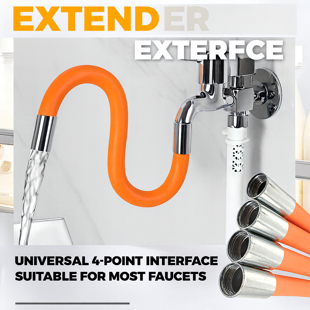 Universal Foam Extension Tube – Handy for Hard-to-Reach Corners