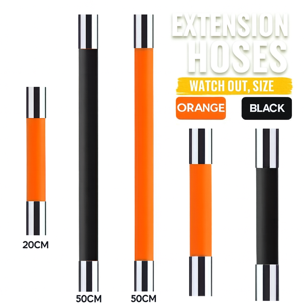 Universal Foam Extension Tube – Handy for Hard-to-Reach Corners