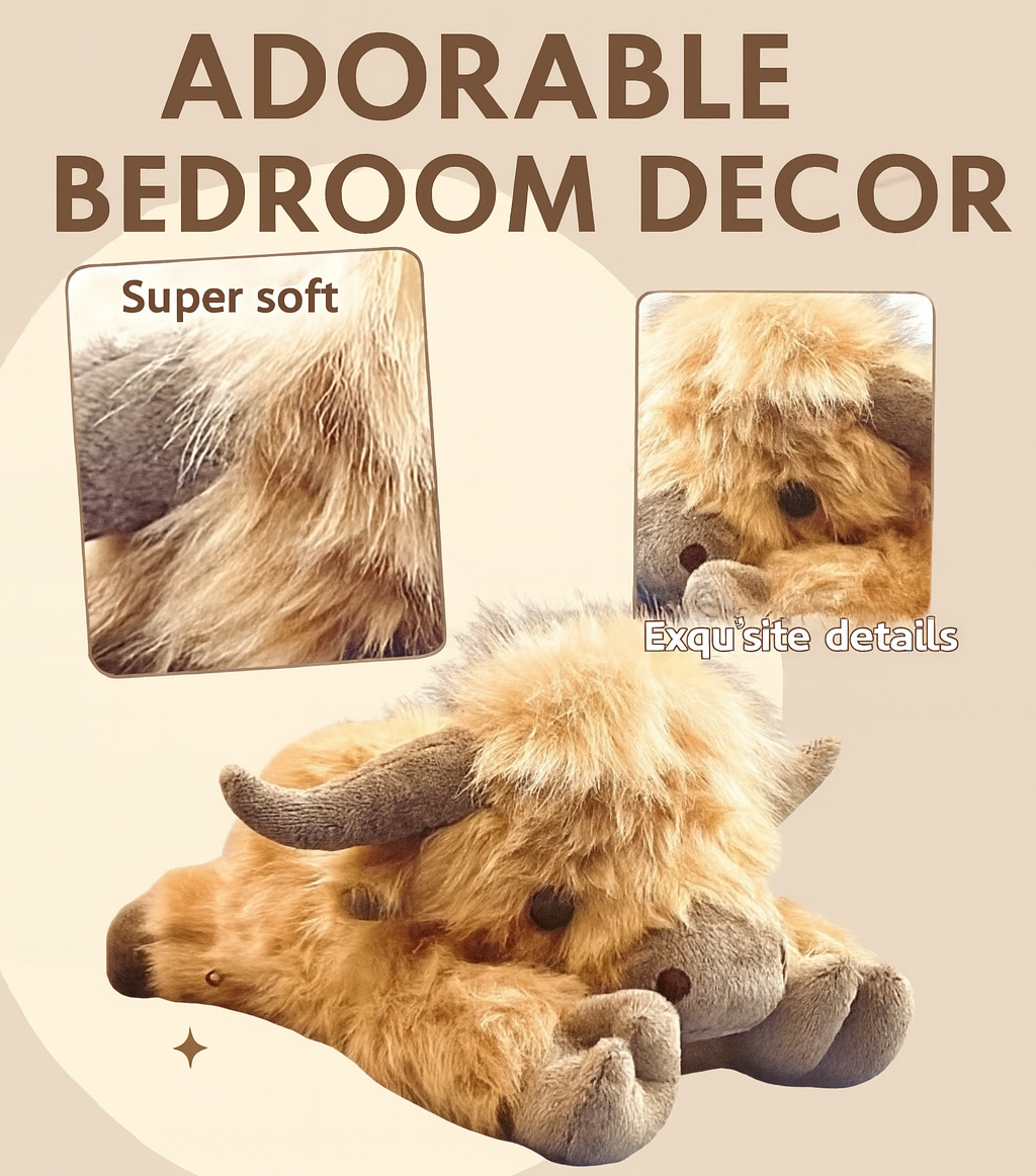 Cute Highland Cow Plush