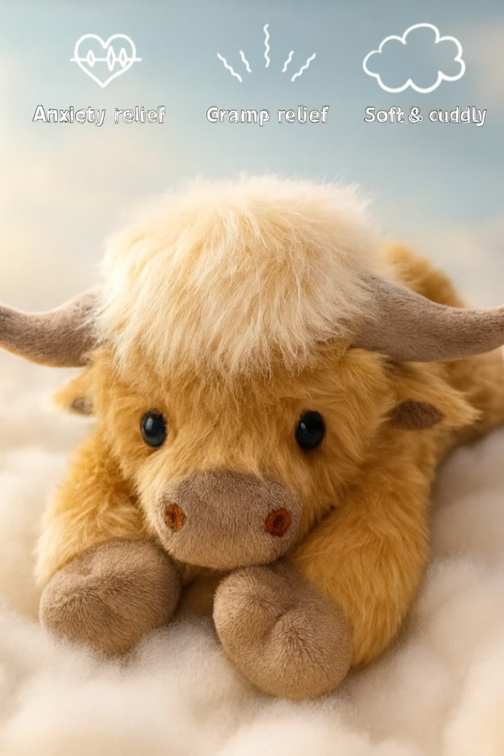 Cute Highland Cow Plush