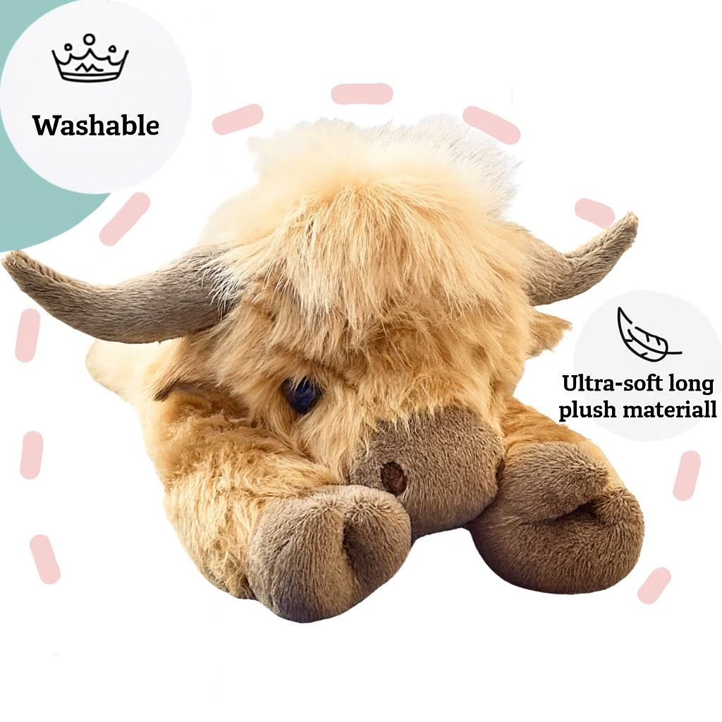 Cute Highland Cow Plush