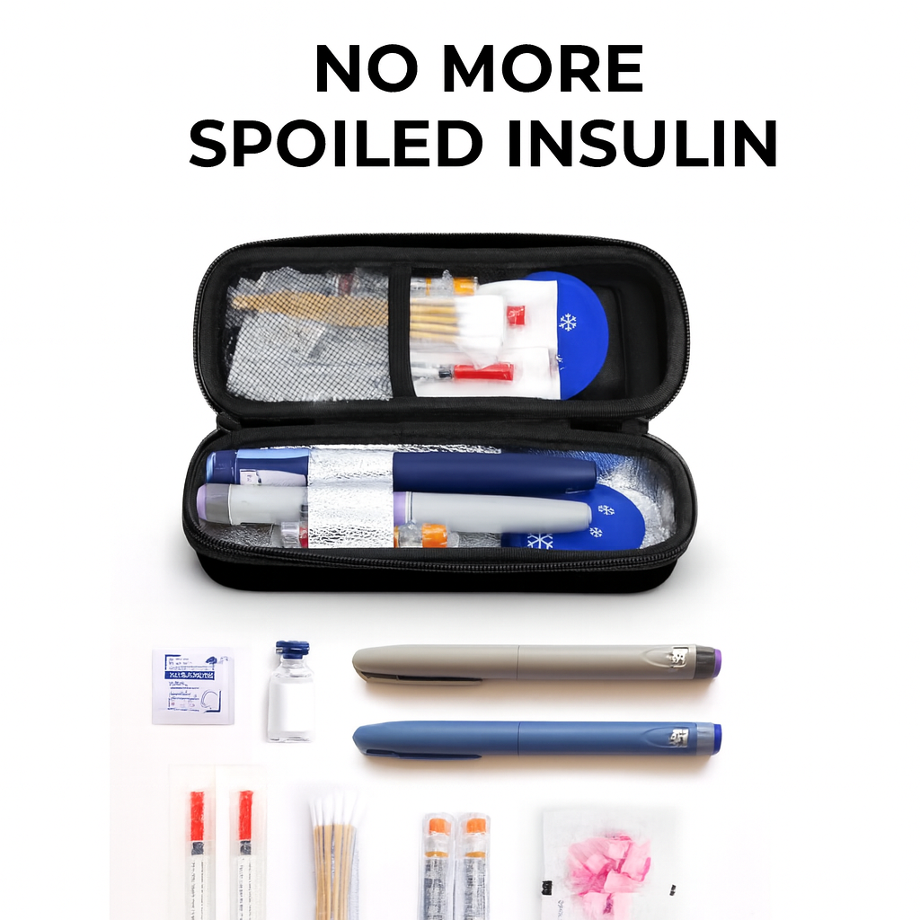 Insulin Cooler Bag with Temperature Display