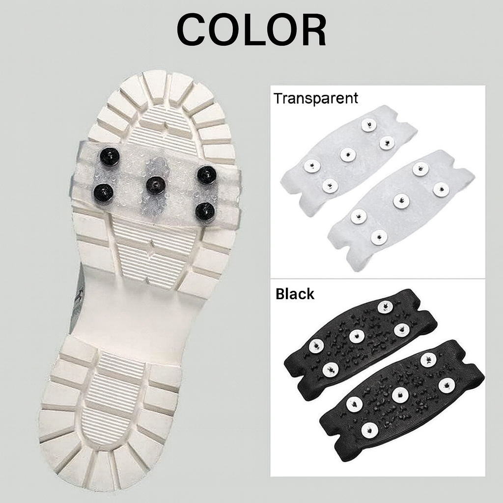 Anti-Slip Shoe Spikes with 5 Studs