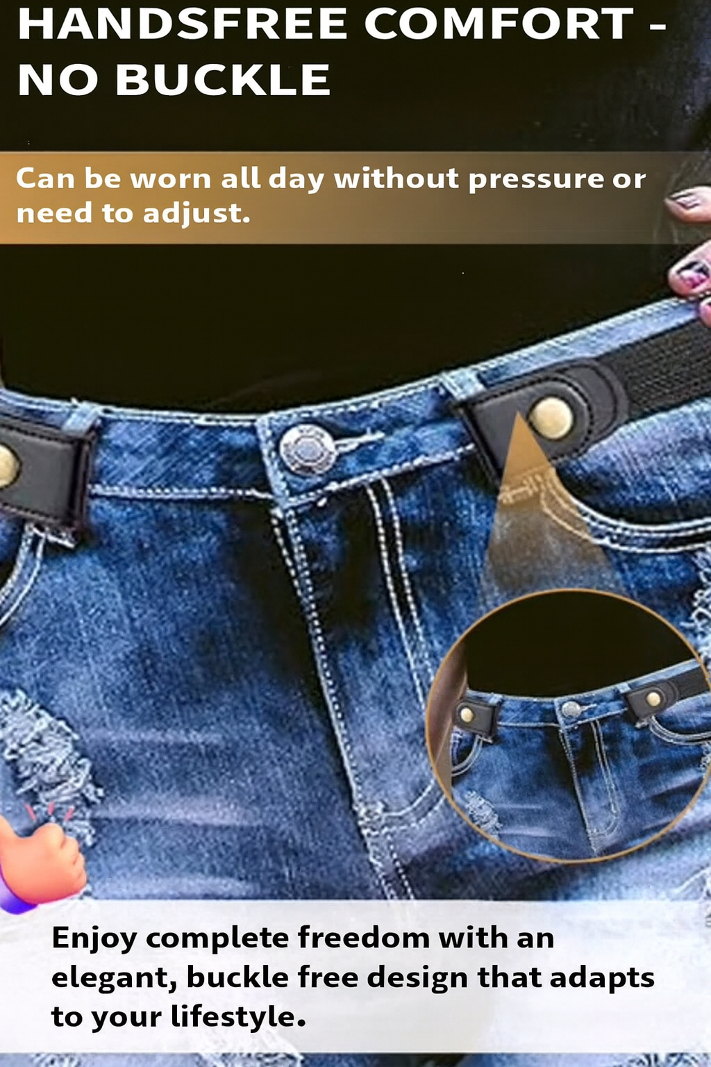 Stretch Waist Belt