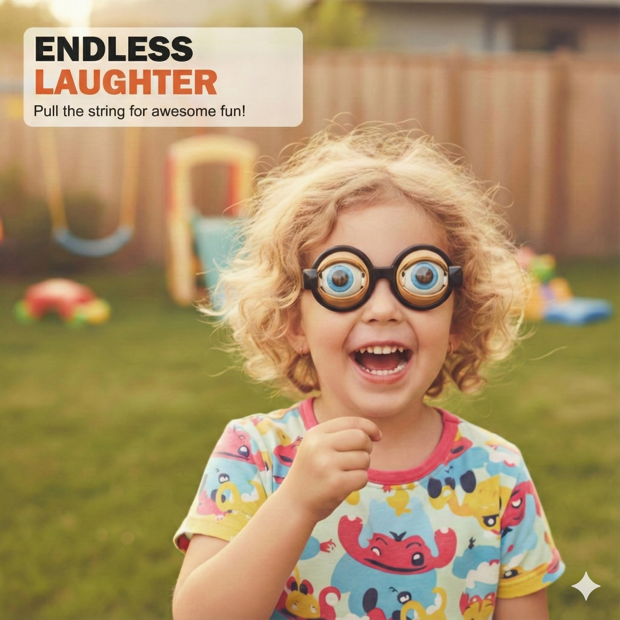 Funny Blinking Eye Glasses