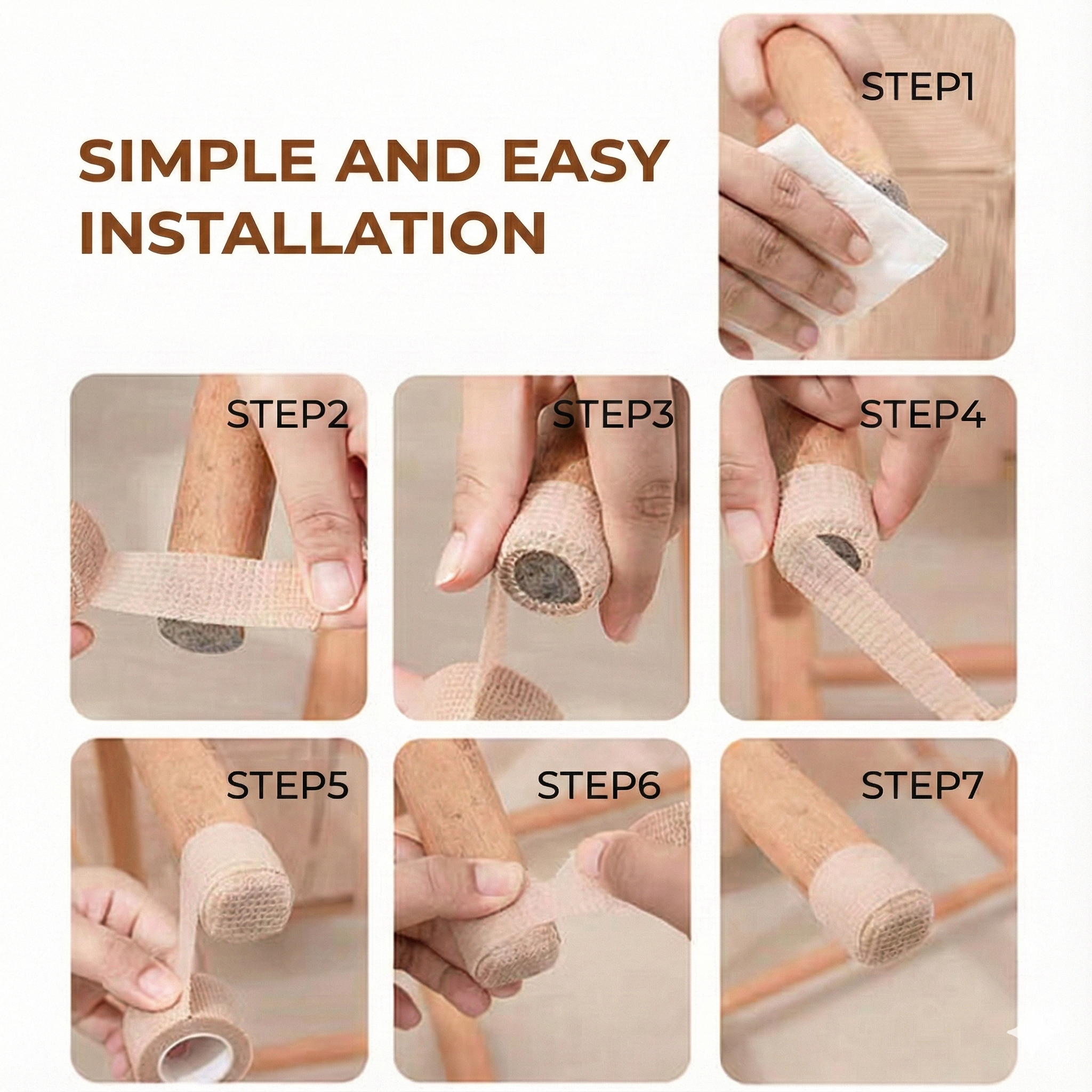 Silent Felt Pads for Table Legs