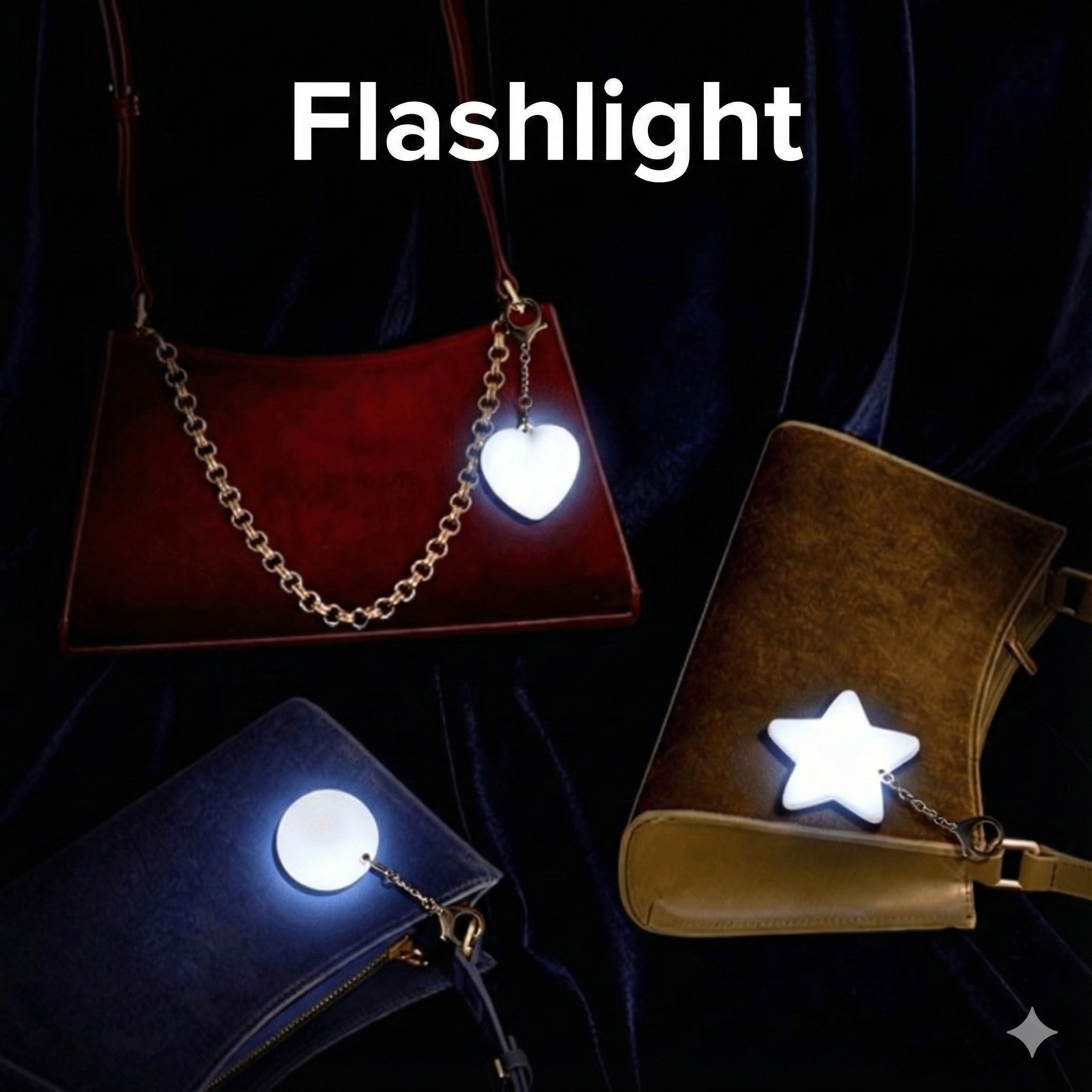 LED Keyring with Touch Sensor