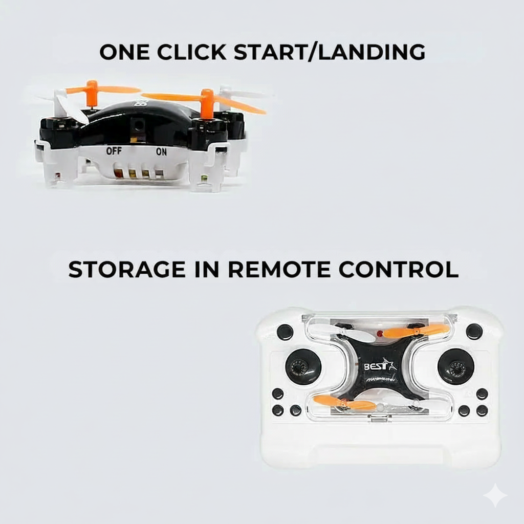 Mini Drone Starter Set – Easy to Learn Flying