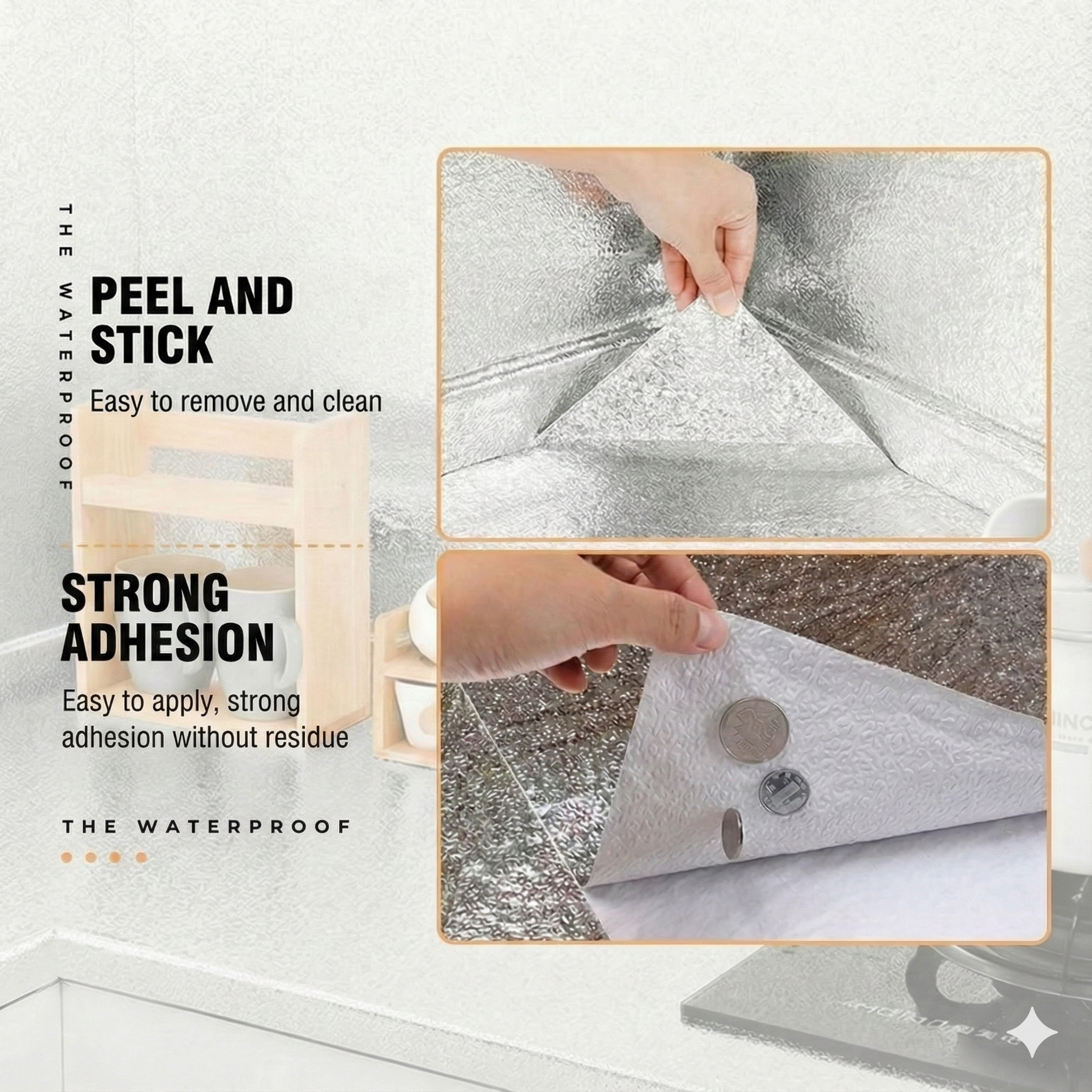 Oil-Resistant Kitchen Stickers