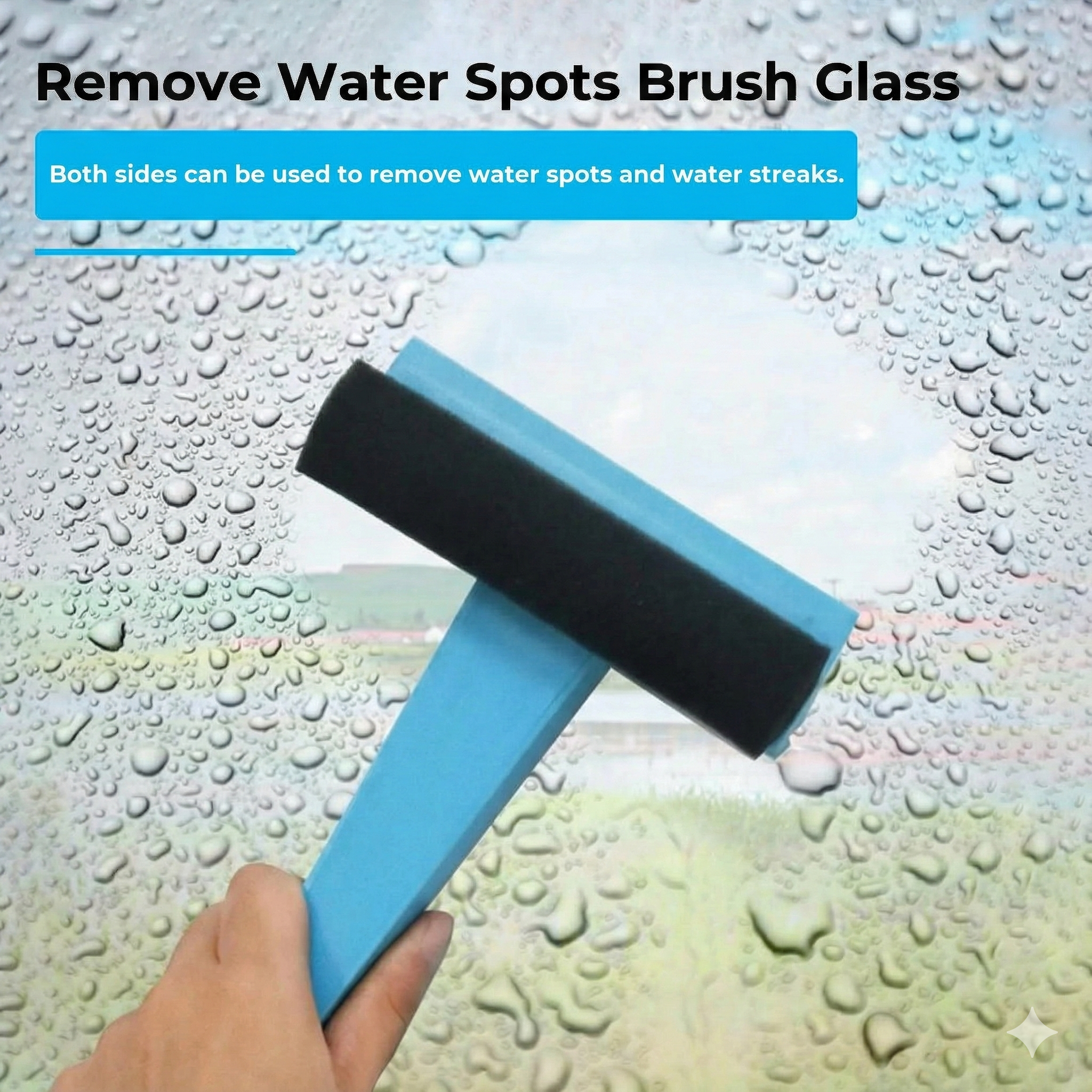 3-in-1 Ice Scraper Set (Brush & Squeegee)