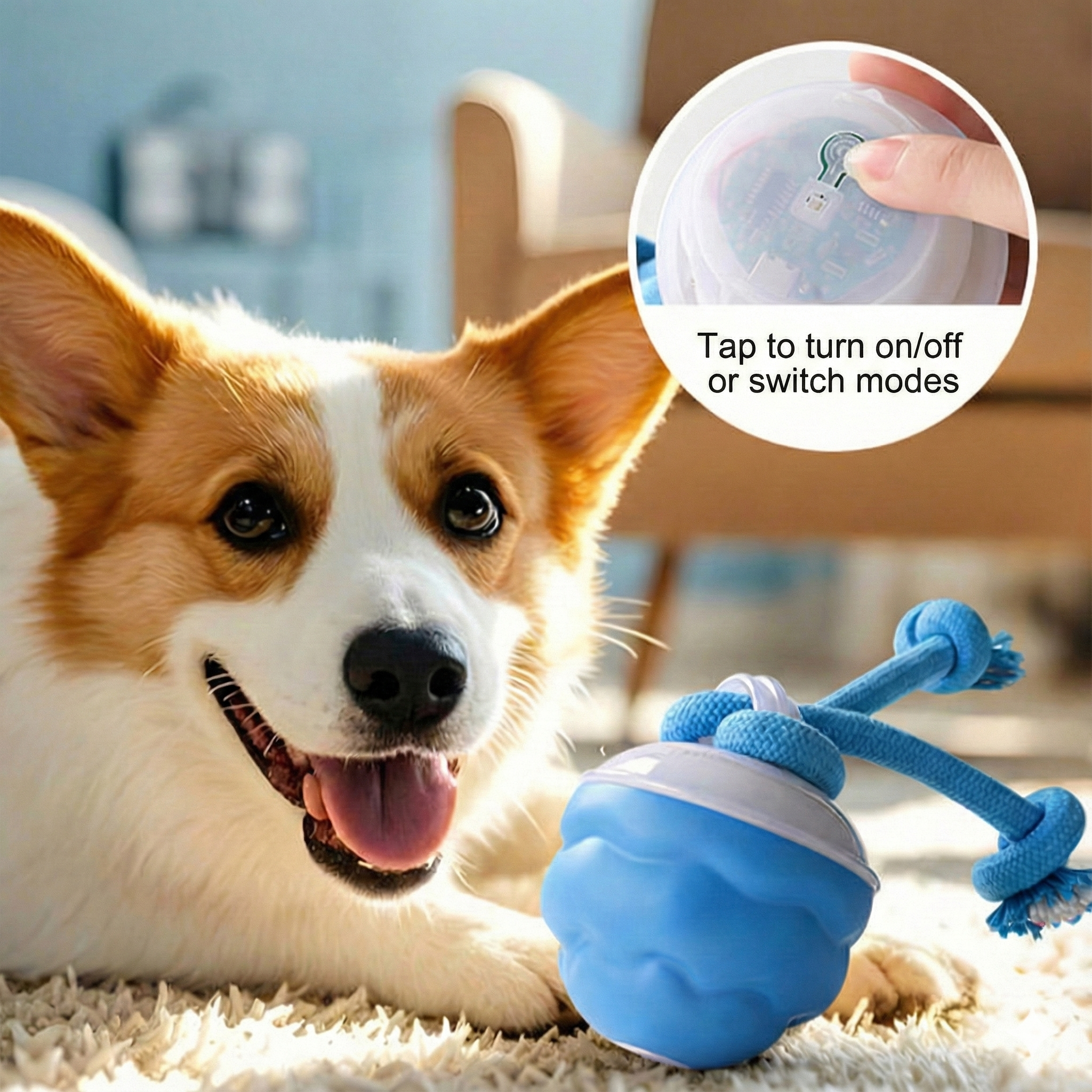 Smart Automatic Pet Play Ball