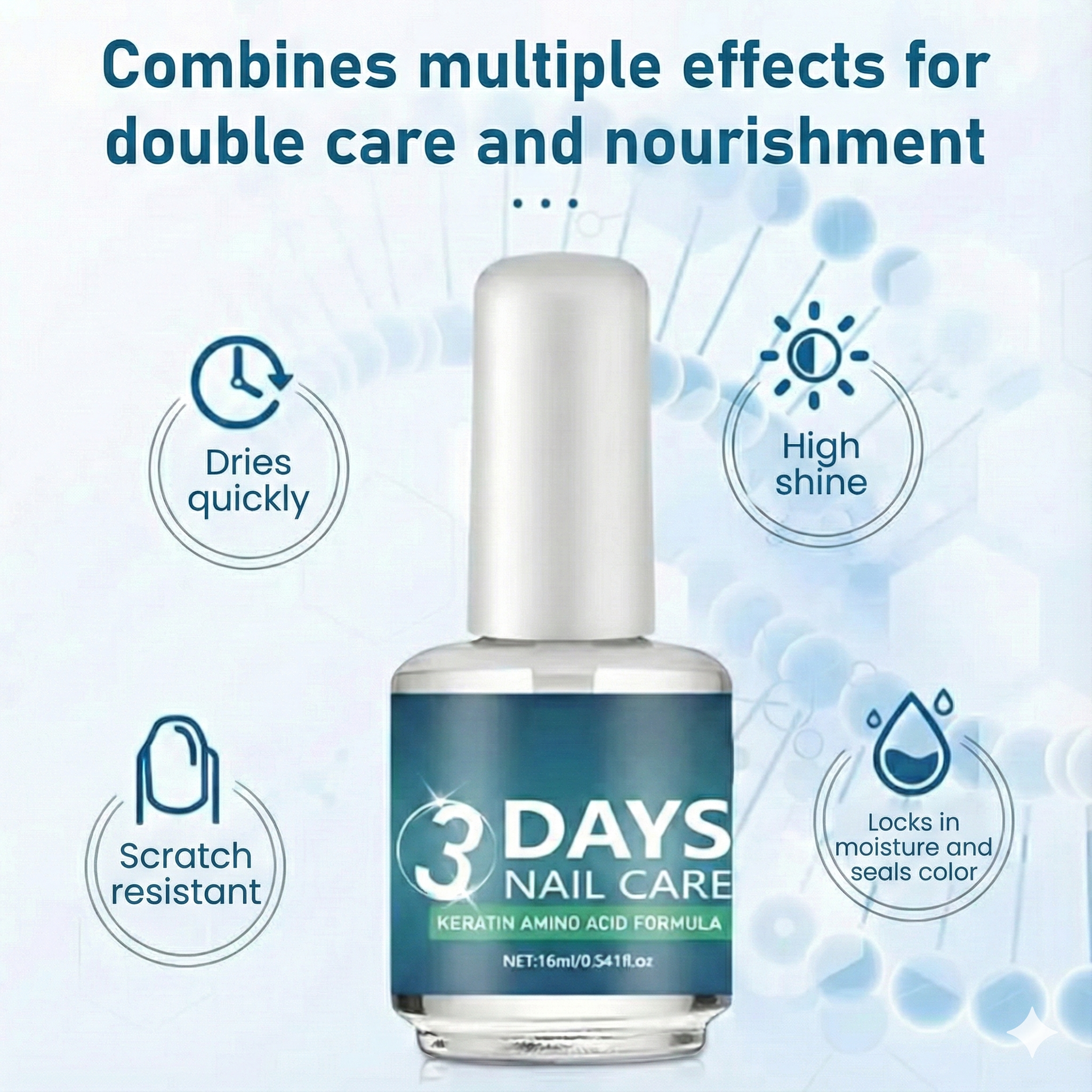 Fast-Drying High-Gloss Nail Polish (Salon Quality)