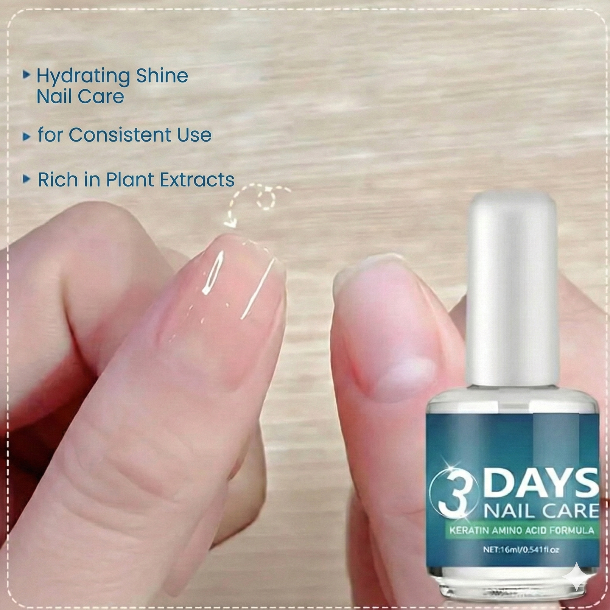 Fast-Drying High-Gloss Nail Polish (Salon Quality)