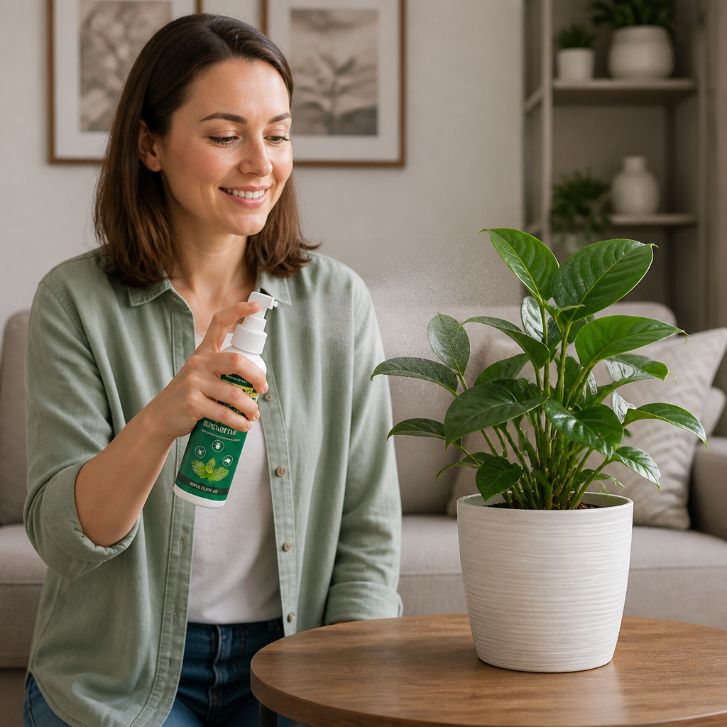 MOONSPRY Peppermint Insect Spray – Insect Repellent for Indoor and Outdoor Use, Bedroom and Garden