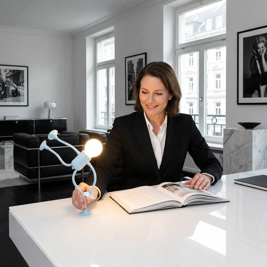 Suction Cup LED Light – Fun Design with Interchangeable Suction Cups for Decoration