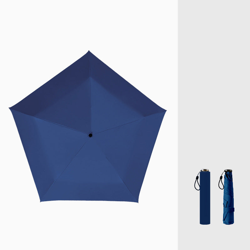 Ultra-light Carbon Umbrella – UV Protection (Black Coating) for Sun and Rain ☂️