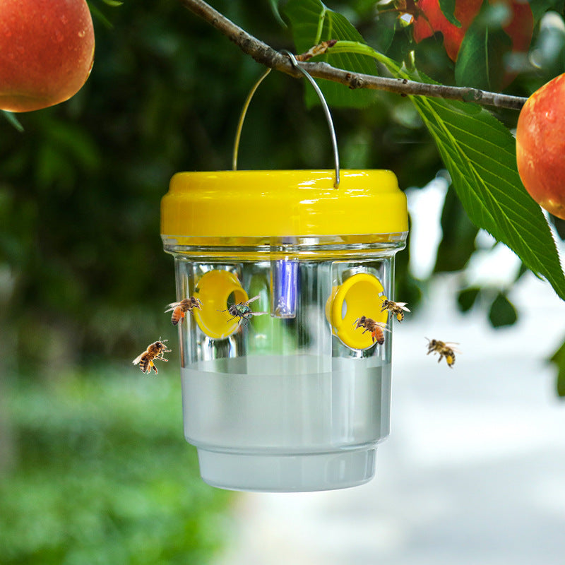 Solar Hanging Wasp Trap & Fly Catcher