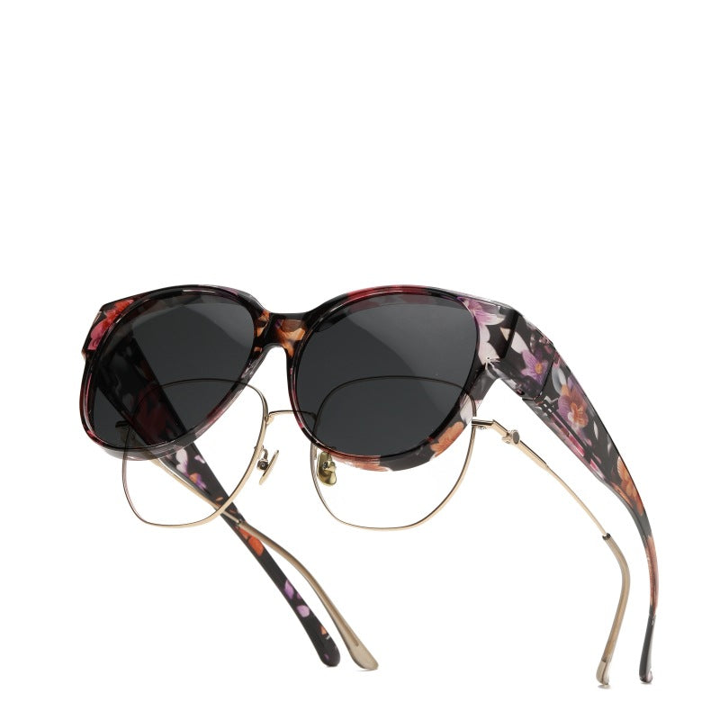 🕶 New Oversized Cat-Eye Sunglasses – Polarized Lenses & UV400 Protection