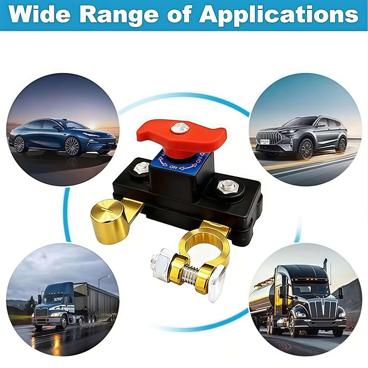 Car Battery Master Disconnect Switch