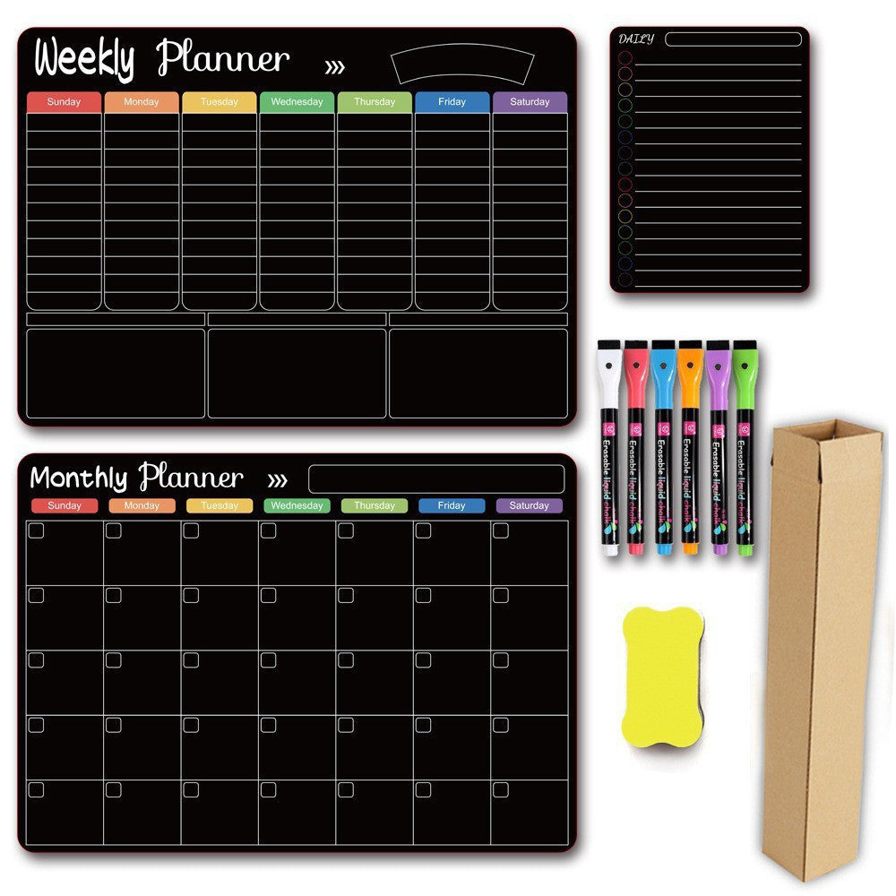 Magnetic Family Planner – Monthly, Weekly, and Daily Schedule