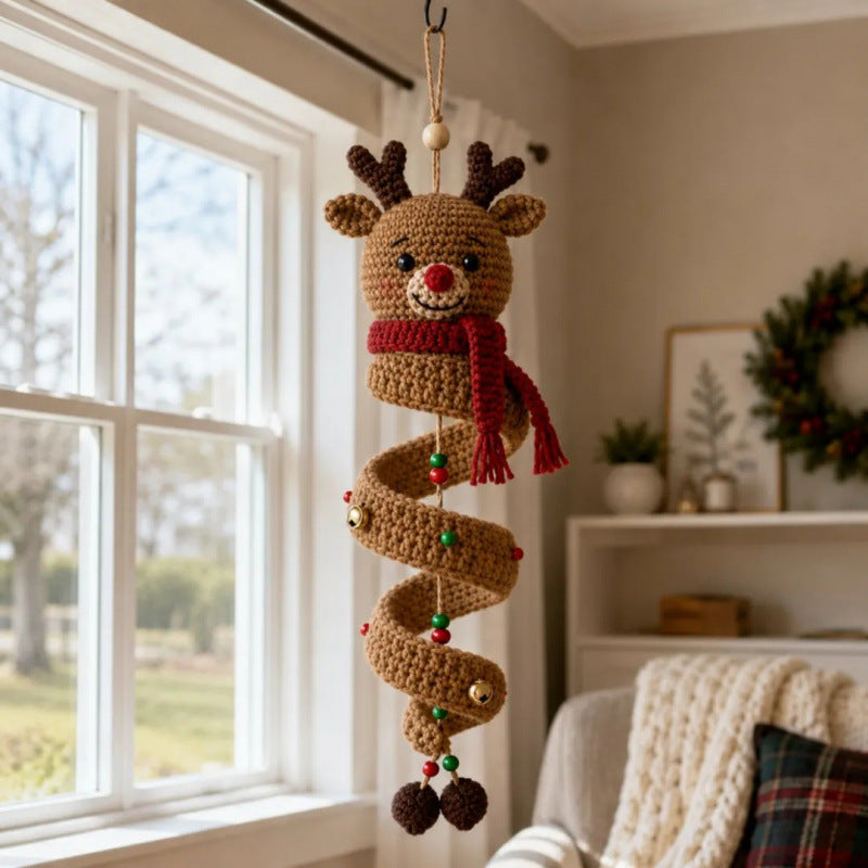 Start crocheting your spiral snowman now!