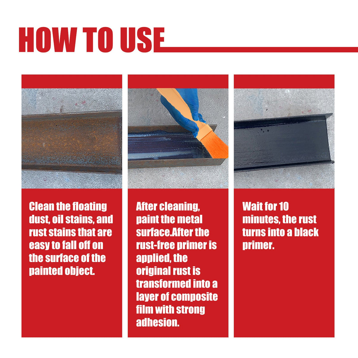 2-in-1 Rust Remover and Metal Primer