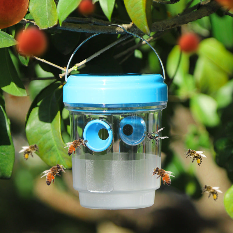 Solar Hanging Wasp Trap & Fly Catcher