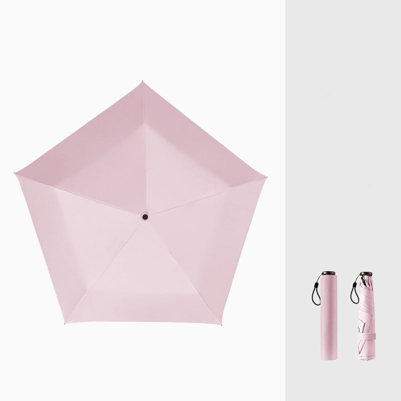 Ultra-light Carbon Umbrella – UV Protection (Black Coating) for Sun and Rain ☂️