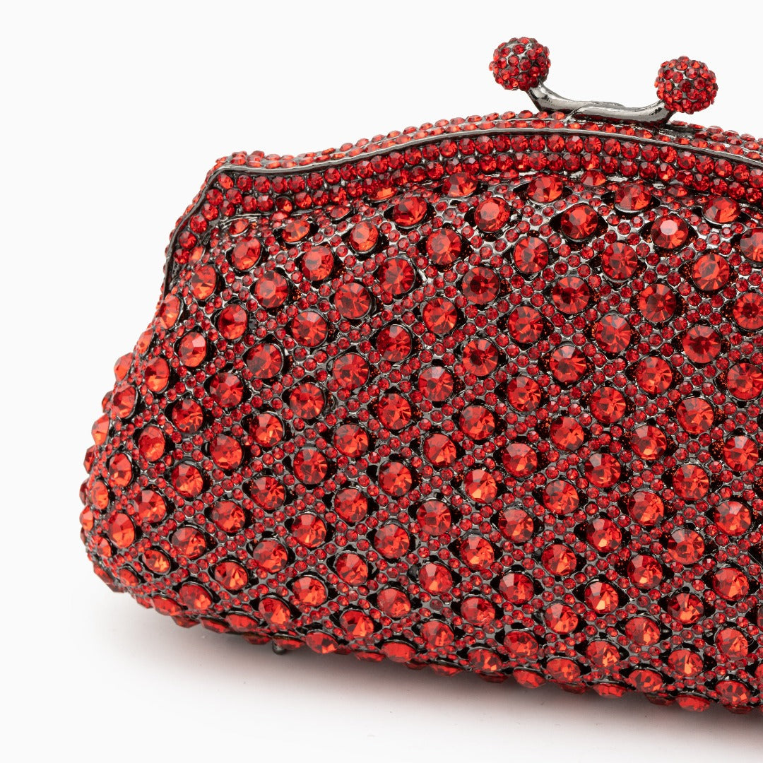 ADALINE GEMSTONE CLUTCH BAG