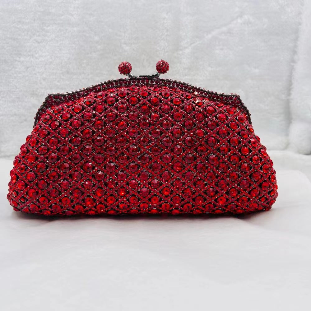 ADALINE GEMSTONE CLUTCH BAG