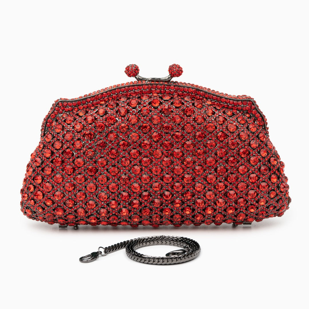 ADALINE GEMSTONE CLUTCH BAG