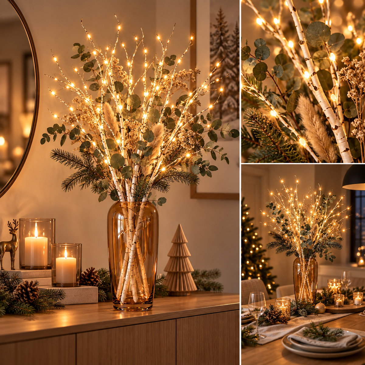 LumiBranch – Battery-Operated LED Branch