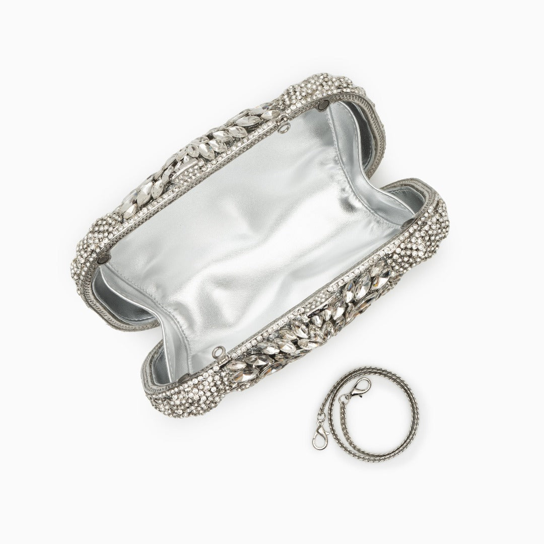 EMMA CRYSTAL ELEGANCE CLUTCH BAG