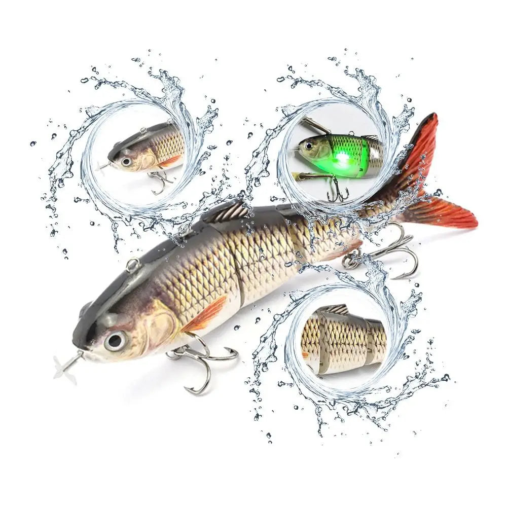 Multi-jointed bionic swimming lure