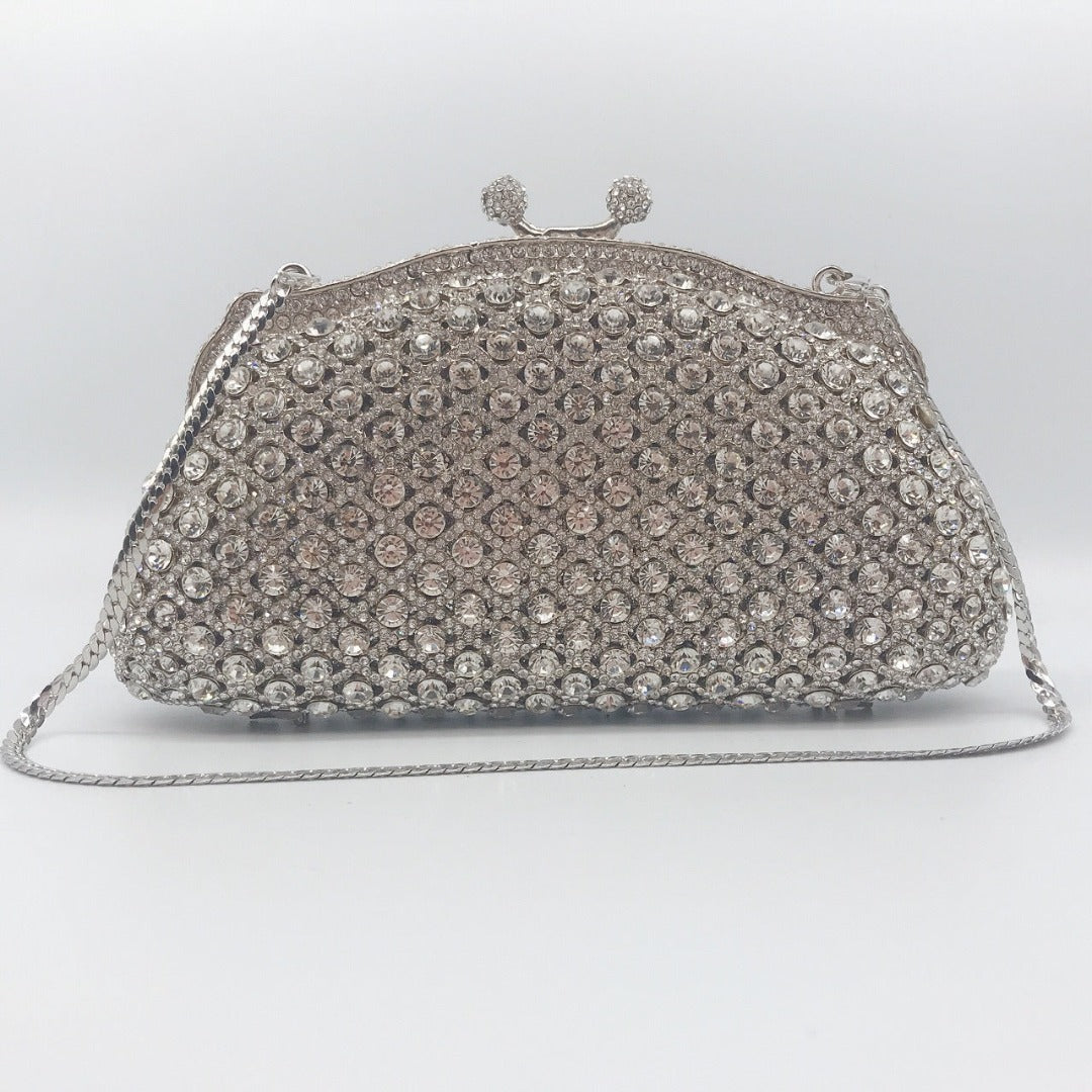 ADALINE GEMSTONE CLUTCH BAG