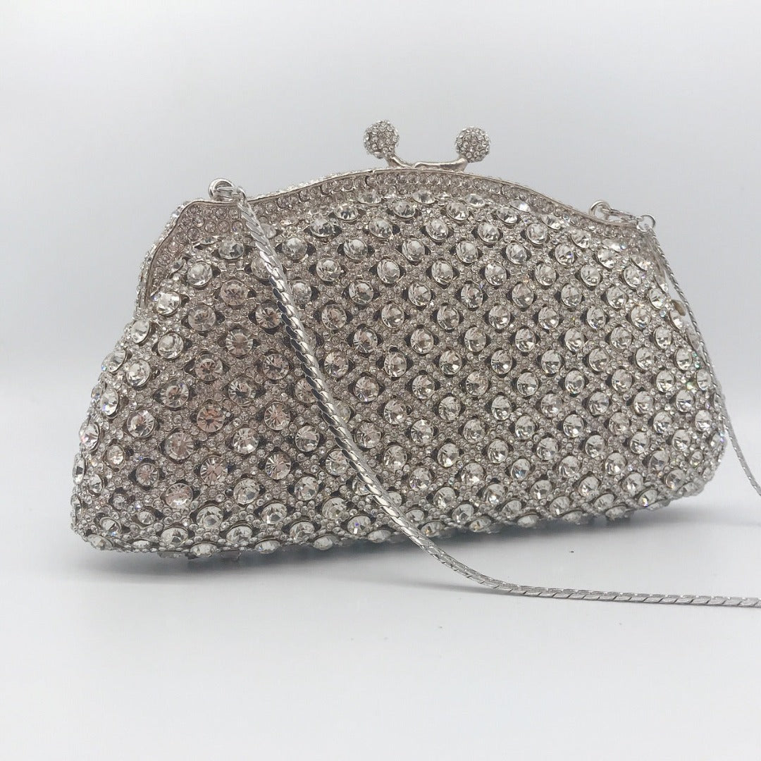 ADALINE GEMSTONE CLUTCH BAG