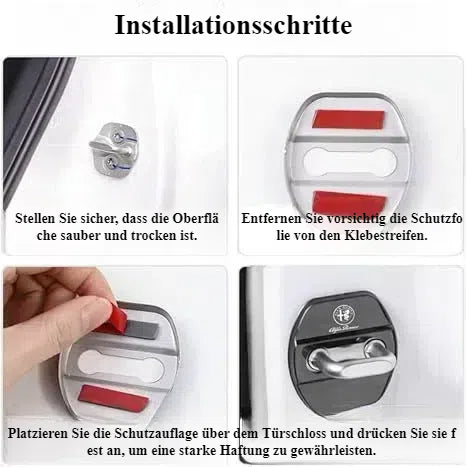 Premium Türschloss Schutzpads