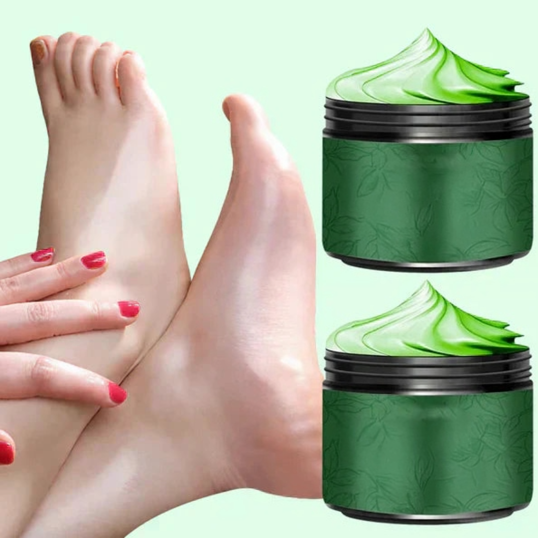 Moisturizing Foot Cream with Tea Tree Oil & Aloe Vera - For Dry Feet