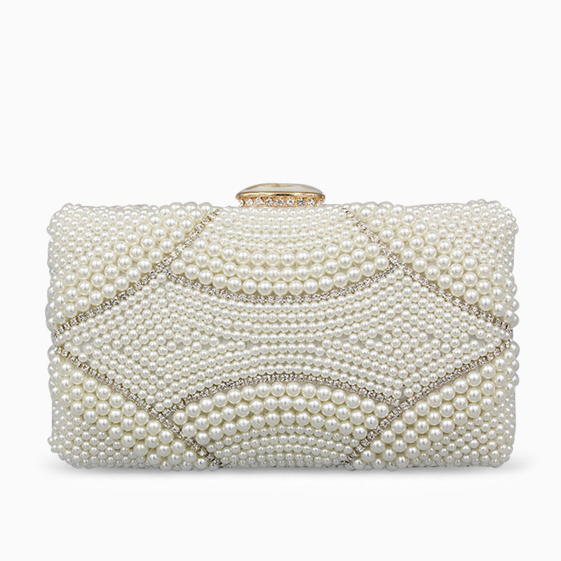 SERAPHINA PEARL CLUTCH BAG