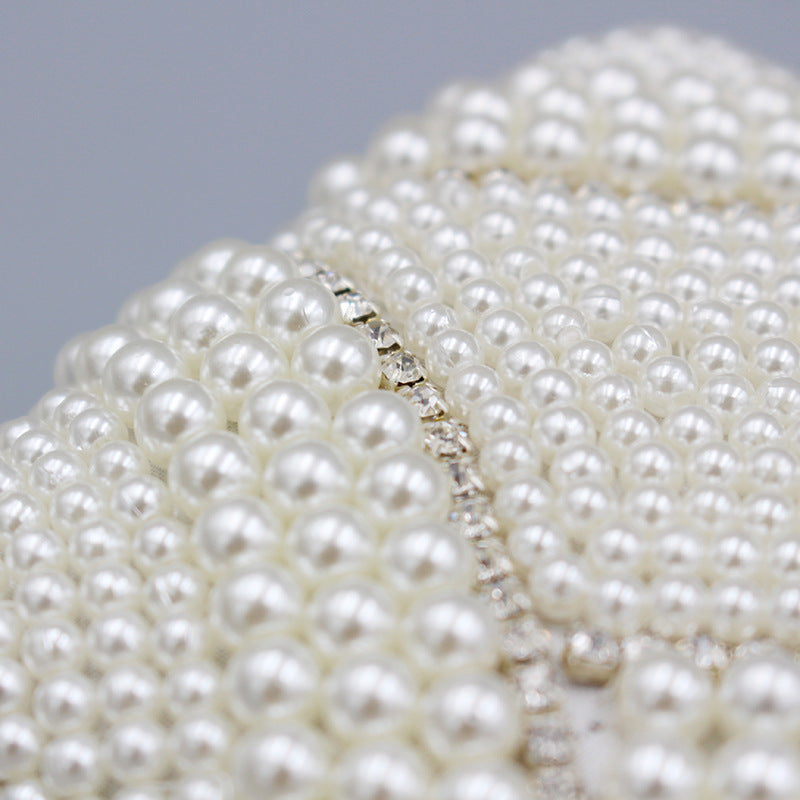 SERAPHINA PEARL CLUTCH BAG