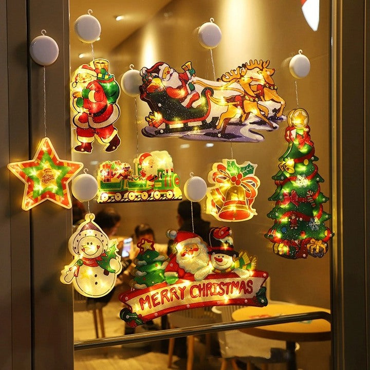 Christmas Window Hanging Lamp