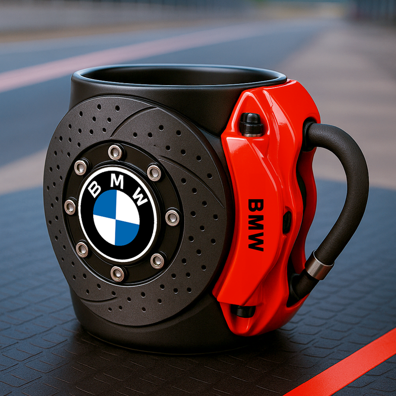 Brake Pad Mug – The Perfect Coffee Cup for True Car Lovers