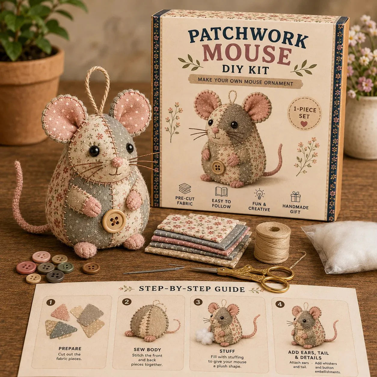 Retro Mouse DIY Kit 🐭