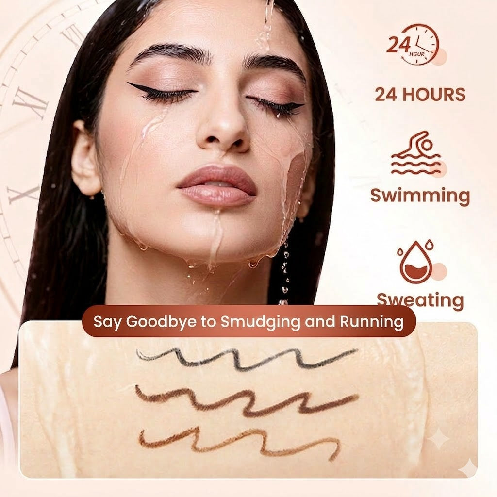 14-Piece Waterproof Colored Gel Eyeliner Set 👁️🌈✏️