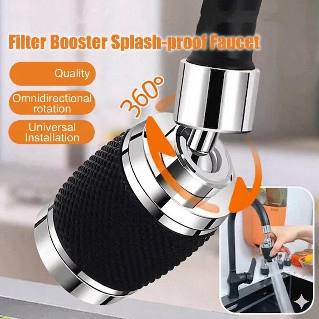 Compact Water Filter for Faucet – Quick Installation Faucet Filter (1+1 Free)